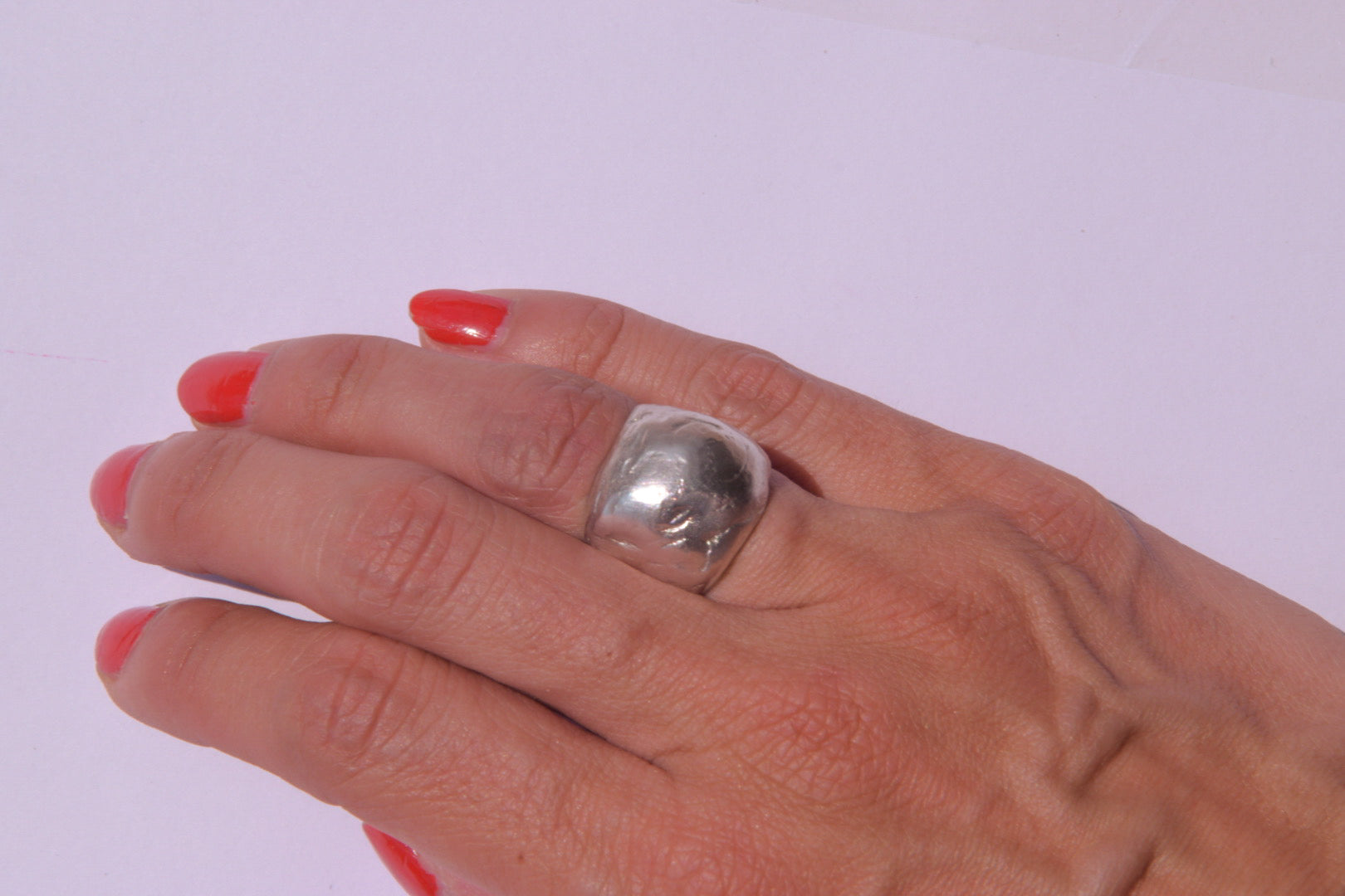 PESO Fine Silver Ring