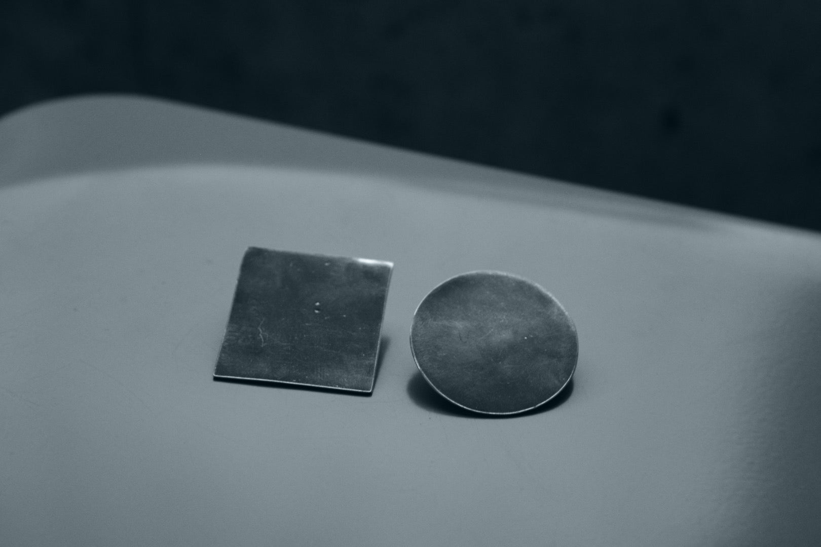 DÚO Sterling Silver Mismatched Studs