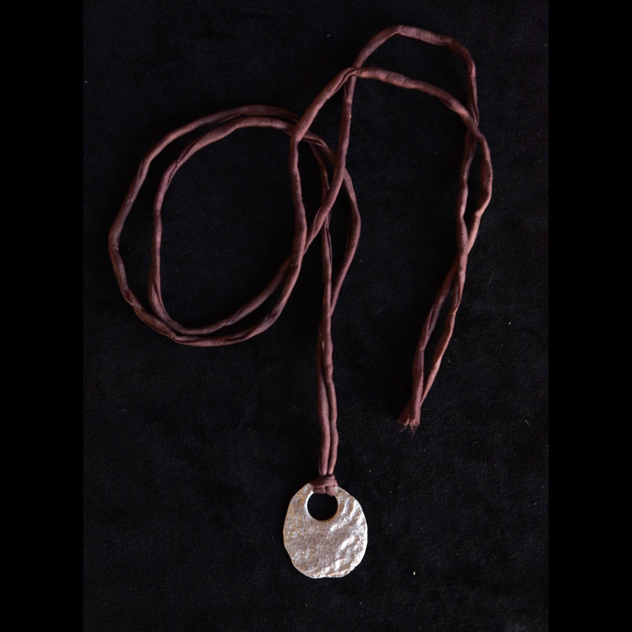 BRISA Silver Pendant Necklace