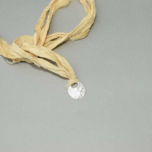 BRISA Silver Pendant Necklace