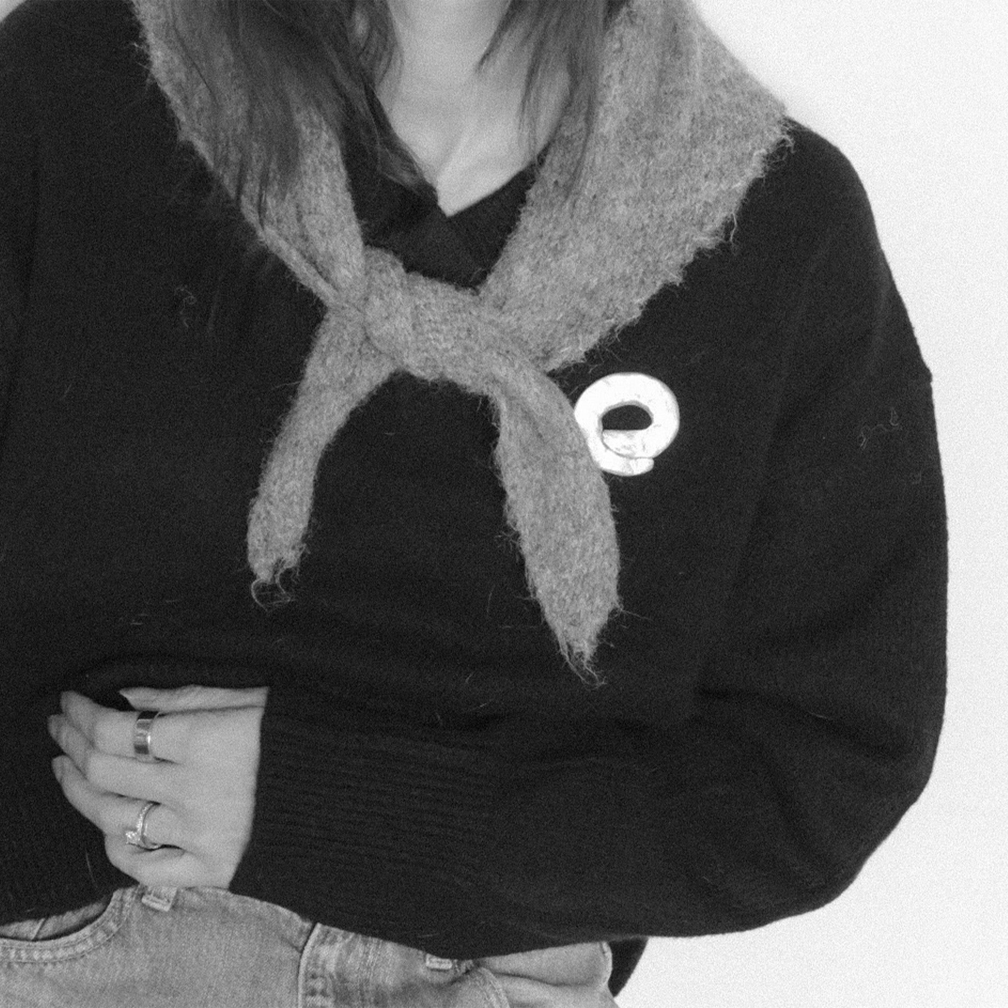 GIRO Fine Silver Brooch