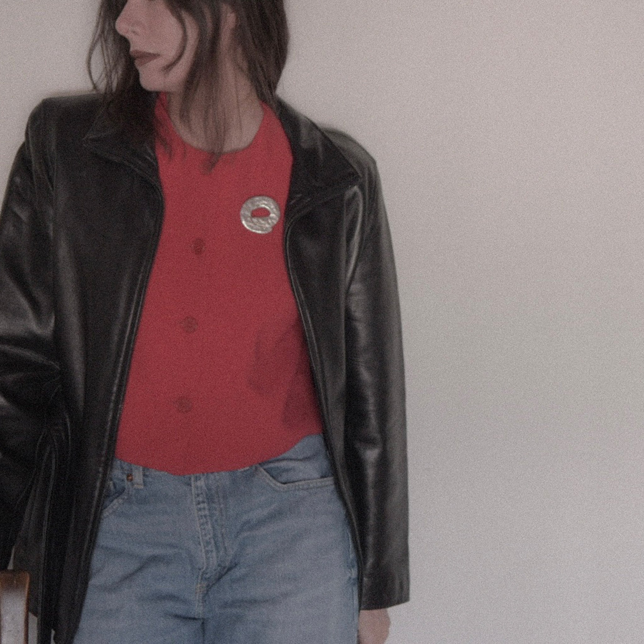 GIRO Fine Silver Brooch