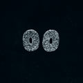 OJO Sculptural Silver Studs