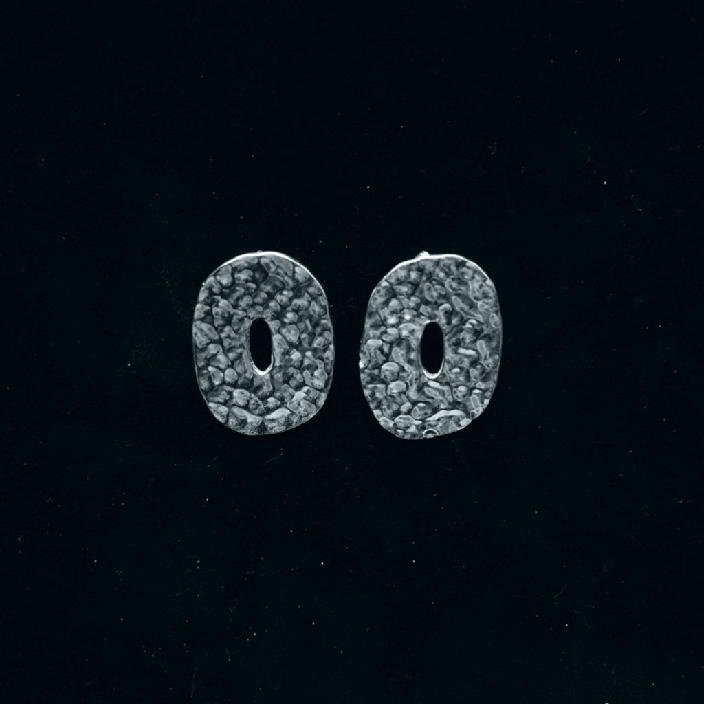 Pendientes de Plata de Ley OJO