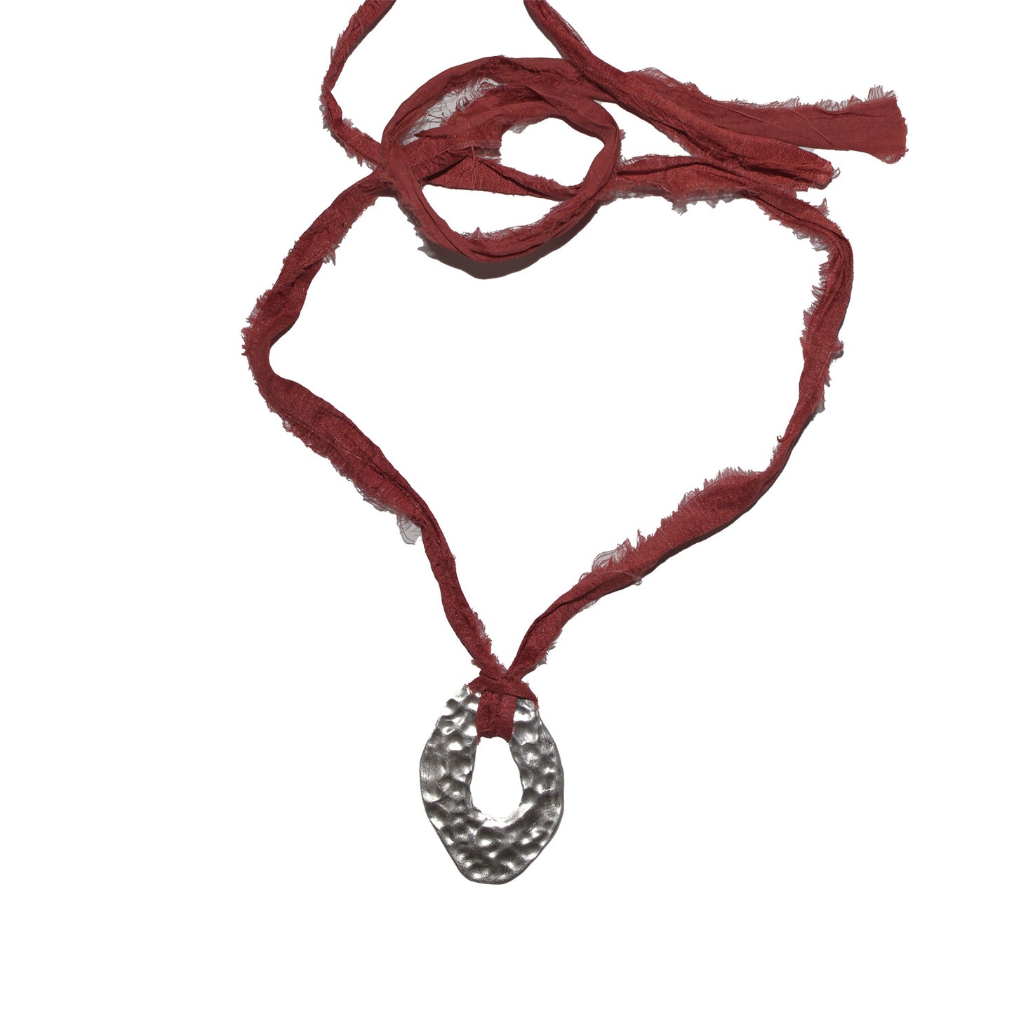 MAREA Silver Pendant Necklace